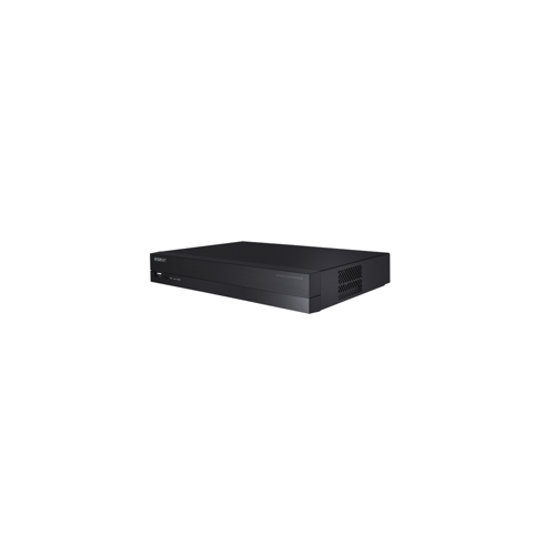 KIT - Wisenet A Series 8CH PoE NVR, 2TB Hard Drive Pre-Installed, Embedded Linux, H.265, H.264, MJPEG Codec, Plug & Play by 8 PoE (LAN, 10/100), 1 RJ-45(WAN, 10/100), Supported HDD (Maximum 6TB), HDMI Local Monitor, ARB Supported, P2P Service Support.
