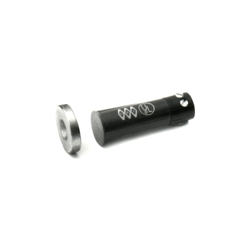 George Risk Industries N2020-TWG-W 3/8" Recessed Magnetic Contact, Paired with Rare Earth Magnet, Screw Terminals, White