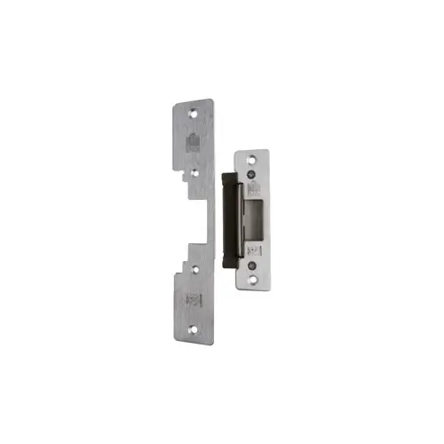 Rofu Security International 2400US32D KIT Low Profile Strike 12/24V FS/FSE 2 Faceplate Satin Stainless Steel