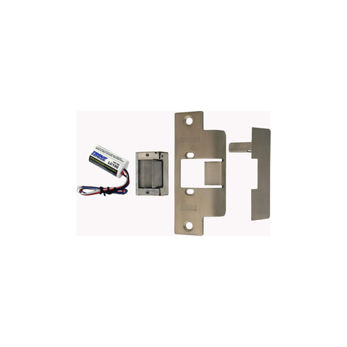 Trine Access Technology 3478-12/24DC32D KIT - Electric Strike, 12-24VAC/DC, Fail Secure, Contains: 30LC Body, 478-26D Faceplate and LC100 Line Conditioner, Satin Chrome