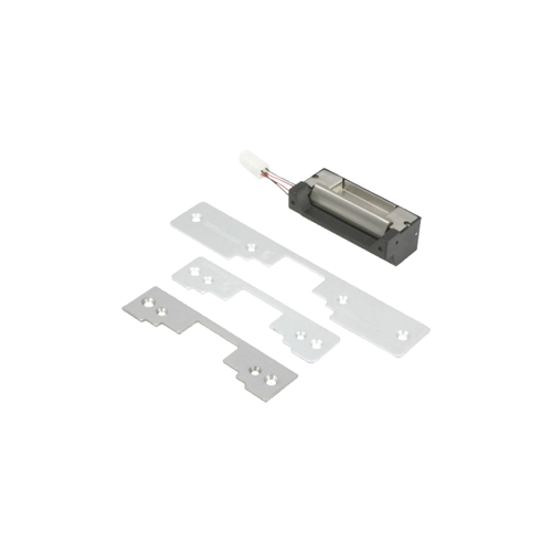 Universal Electric Strike 12/24VDC, Fail-Secure or Fail-Safe, Includes 3 Faceplates