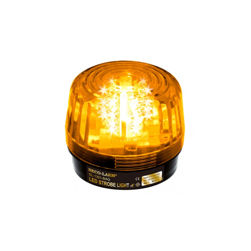 Amber LED Strobe Light, 32 LEDs, 9-24V AC/DC