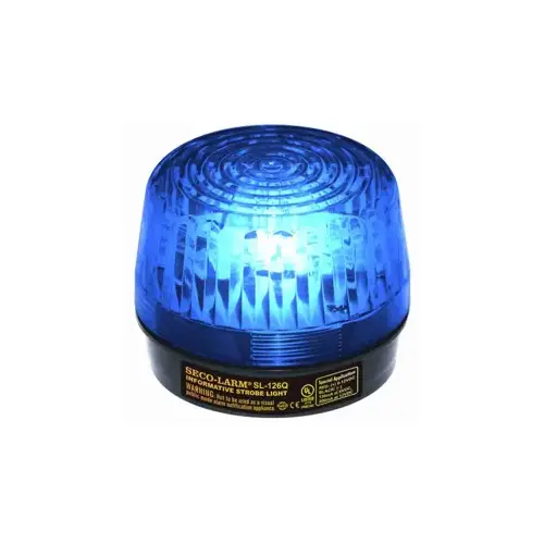 Xenon Tube Strobe Light 6-24VDC Blue