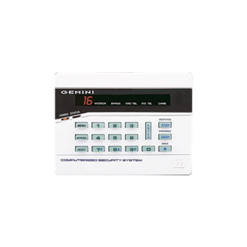Napco Security Alarm GEM-DK3DGTL Keypad w/Flip Door, Digital Number Display