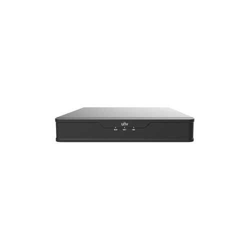 UniView Technology NVR301-04X-P4 2TB KIT - Synchronous 4 Channel Network Video Recorder, 4 PoE Mini 1U, H.265 and 4K. 2TB Hard Drive