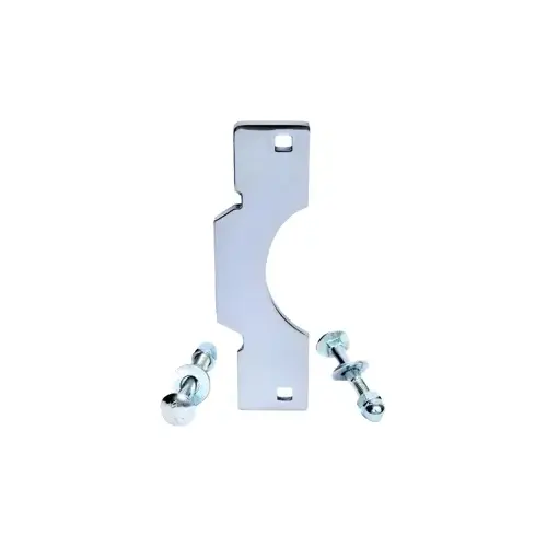 Electric Strike Latch Guard 6-3/4" Brushed Chrome