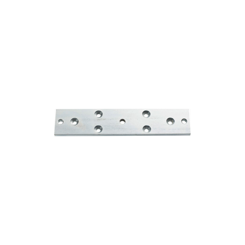 19-3/4" x 1-1/2" x 1", Thick Door, Armature Spacer for 600 and 1200 Series Magnetic Locks, US28/628 Satin Aluminum