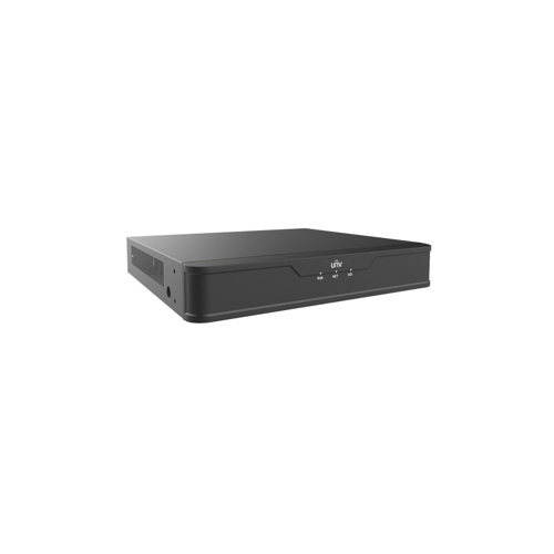 UniView Technology NVR301-04X-P4 Synchronous 4 Channel Network Video Recorder, 1 SATA Interface, 4 PoE Mini 1U, H.265 and 4K. No Hard Drive