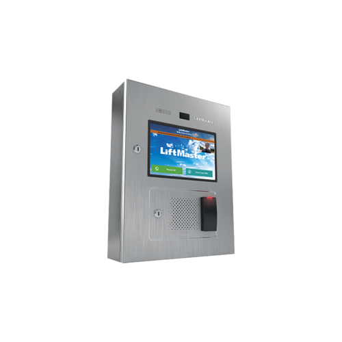 Smart Video Intercom, 50,000 User, Audit Trail, 4 to 8 Digit Entry, up to 4 Gates and/or Doors, 10" 1080p Heavy Duty Touchscreen, 135 Degree Wide Angle View, VOIP, DSP, Cloud Managed, 24VDC, UL
