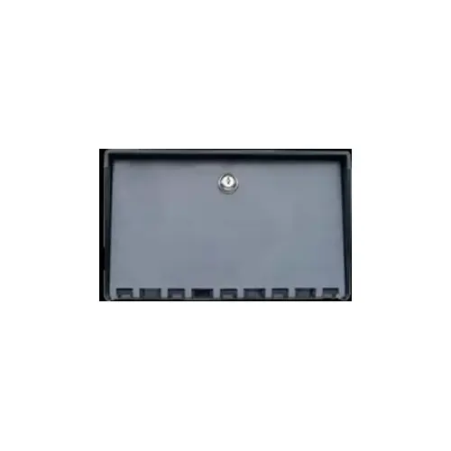 Housing 7" x 13 x 4" Lexan Polycarbonate Black/Gray