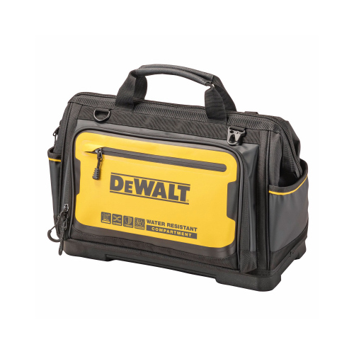 DEWALT DWST560103 All-Purpose Tool Bag Polyester/Tarpaulin Open Mouth 19 pocket Black/Yellow Black/Yellow