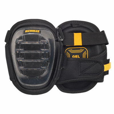 DEWALT DWST590012 Knee Pads 9.3" L X 7.25" W Gel/Thermoplastic Elastomers Stabilized Black/Yellow One Siz Black/Yellow