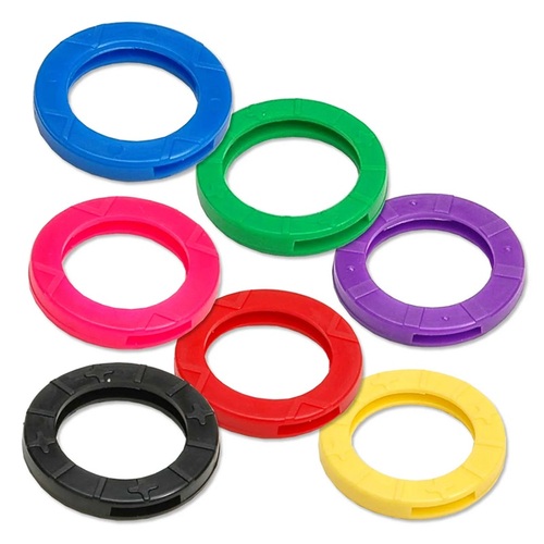 Key Identifier 1" D Vinyl Assorted Assorted