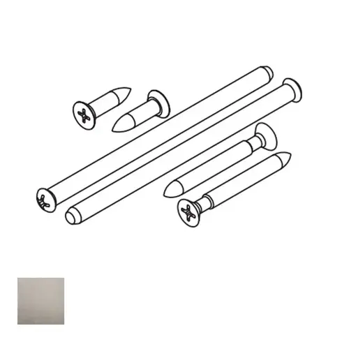 Kwikset 86129-15 660 Thick Door Kit Screw Pack for 2.25" Thick Doors, 619/US15 Satin Nickel
