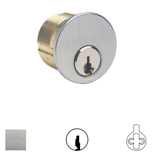 Mortise Cylinder Satin Chrome