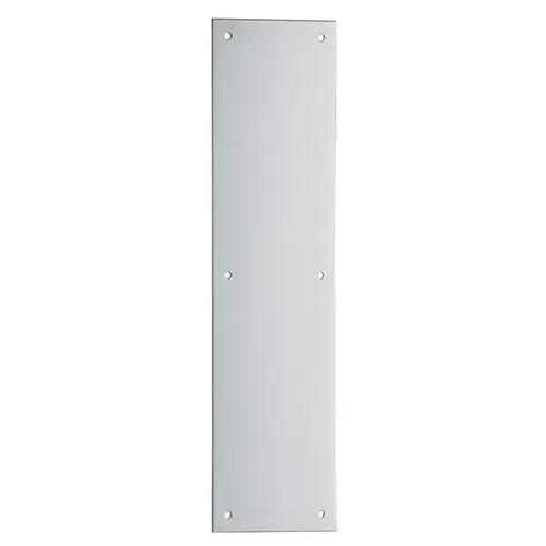 8200 Push Plate 3.5" x 15" Satin Stainless Steel