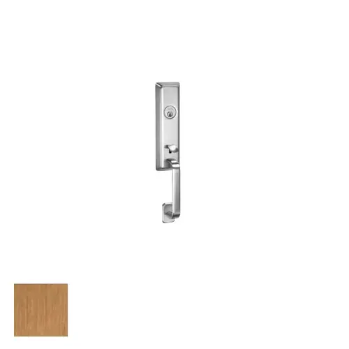 TH955 Pull/Thumbpiece Classroom Trim, Less Cylinder Satin Bronze