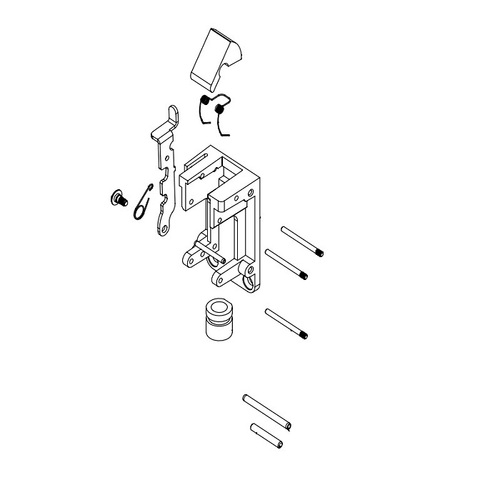 Top Latch Assembly - Less Cover