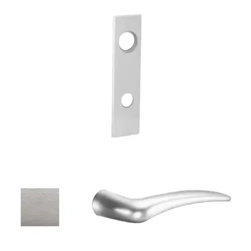 8200 Series 8265 Outside Trim Lever and Escutcheon Satin Chrome