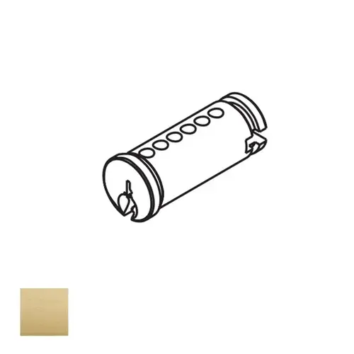 Cylinder Plug Satin Brass