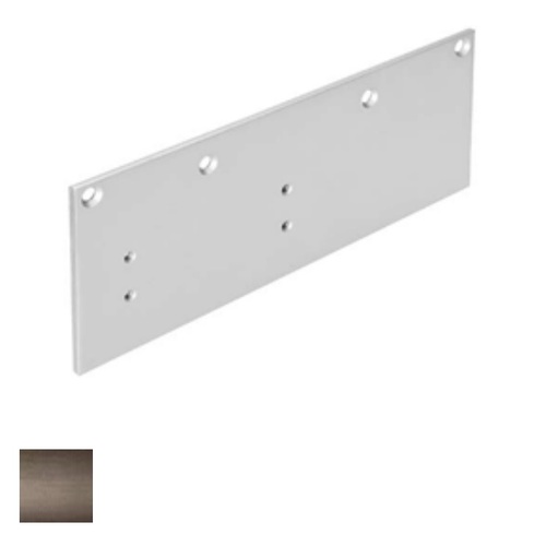 Door Closer Drop Plate, Dark Bronze Painted