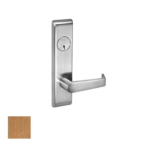 Exit Device Lever Trim, Satin Bronze