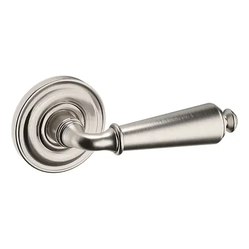 Estate Lever Set w/5048 Rose Satin Nickel