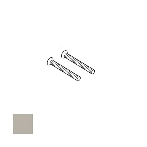 ML2000 M & P Escutcheon Screw Pack, 2-1/4" Door, Satin Stainless Steel