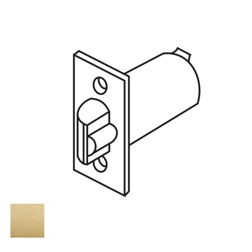 CL3500/CL3800 2-3/4 Inch Backset Throw-Off Latch, Satin Brass