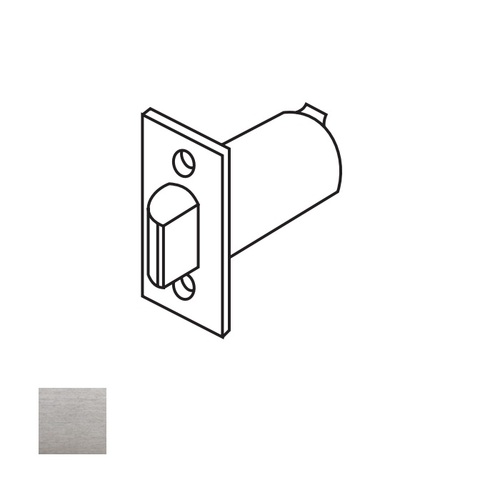 CL3500/CL3800 3-3/4 Inch Backset Plain Latch, Satin Chrome