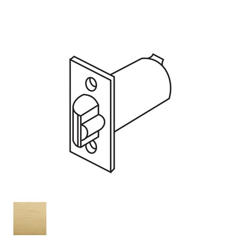 CL3500/CL3800 5 Inch Backset Deadlocking Latch, Satin Brass