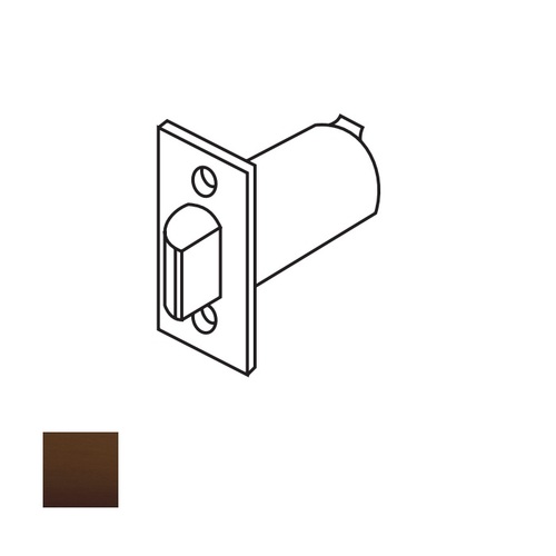 CL3500/CL3800 3-3/4 Inch Backset Plain Latch, Oil Rubbed Dark Bronze