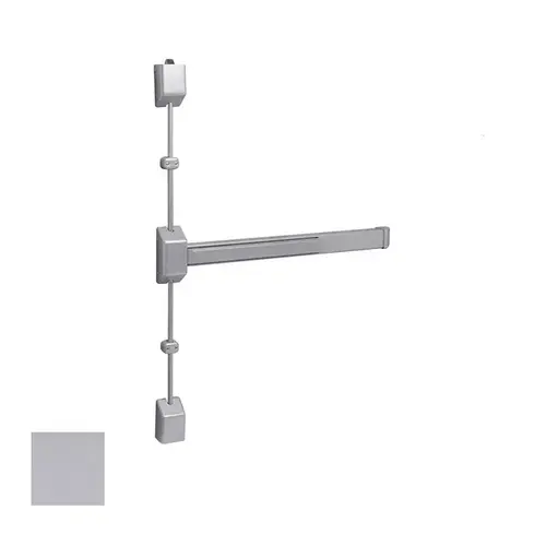 30 Series 3727 Surface Vertical Rod Exit Device, Aluminum Painted