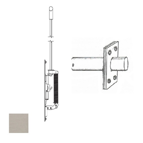 3820X3850 Flush Bolts, Satin Stainless Steel Pair