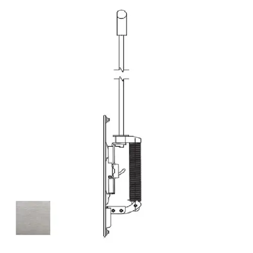 3820 Flush Bolt, Satin Stainless Steel