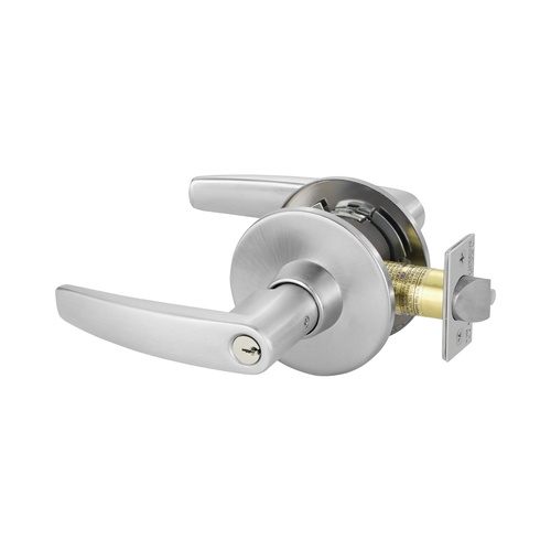 11 Line G05 Entry/Office Lever Lockset w/LFIC Disposable Core Satin Chrome