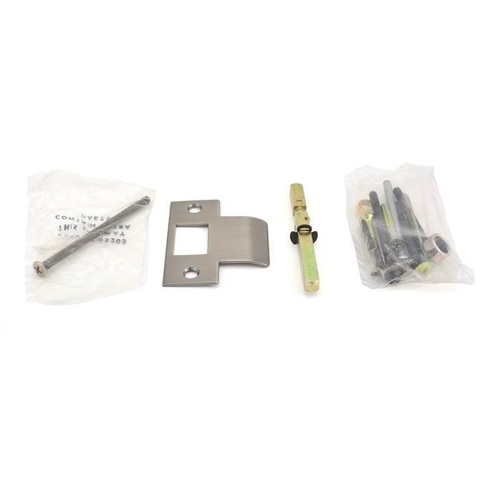 Estate Thick Door Kits for New Mechanics Satin Nickel