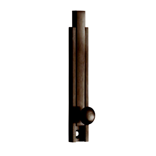 3" Decorative Light Duty Surface Bolt, Oil Rubbed Dark Bronze