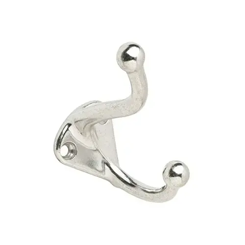 572 Coat and Hat Hook, Satin Chrome