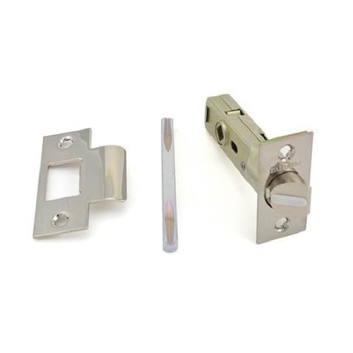 Lever Passage Latch & Strike Polished Nickel