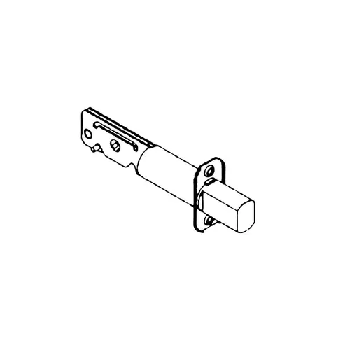 DL3000 Bolt, less front, 2-3/4" backset