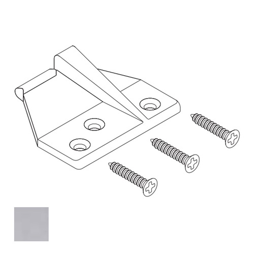 ED8000 Double door strike packet, Aluminum Painted