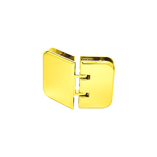 Gold Plated Estate 135 Series 135 Degree Glass-to-Glass Hinge