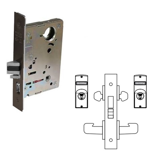 8200 Series 8239 Classroom Security Intruder Double Cylinder w/Deadbolt, Oil Rubbed Dark Bronze