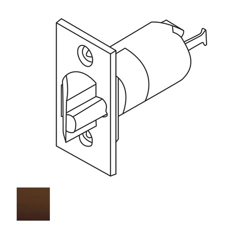 CL3300 3-3/4 Inch Backset Deadlocking Latch, Oil Rubbed Dark Bronze