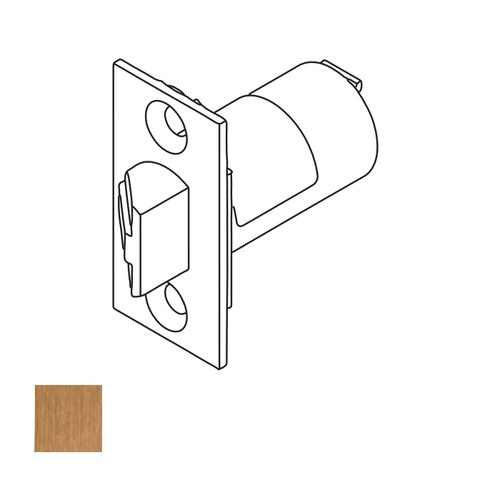 CL3300 2-3/4 Inch Backset Plain Latch, Satin Bronze