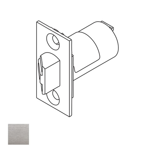 CL3500/CL3800 2-3/8 Inch Backset Plain Latch, Satin Chrome