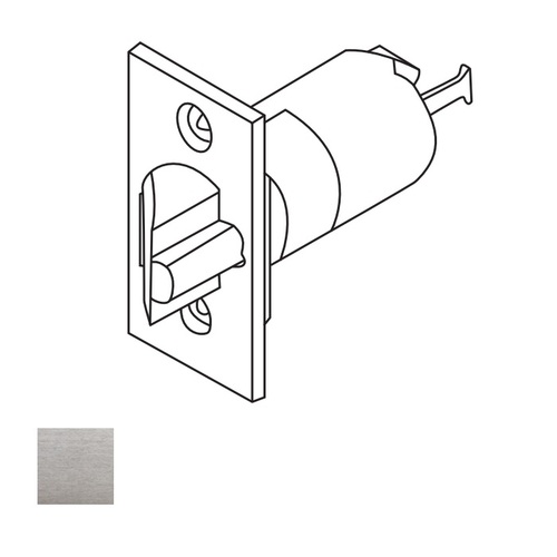 CL3300 3-3/4 Inch Backset Deadlocking Latch, Satin Chrome