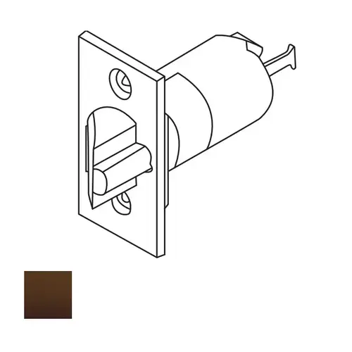 CL3300 2-3/4 Inch Backset Deadlocking Latch, Oil Rubbed Dark Bronze