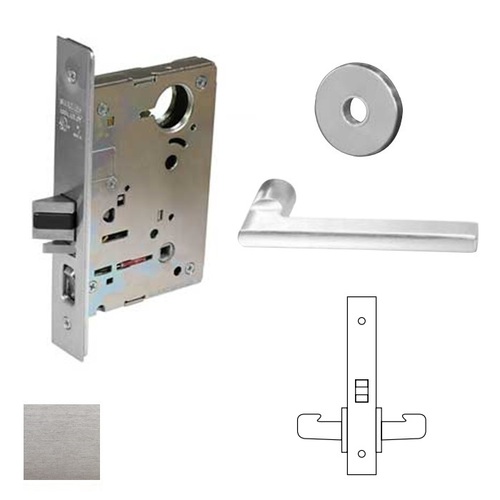 8200 Series 8215 Passage/Closet Latch Satin Chrome